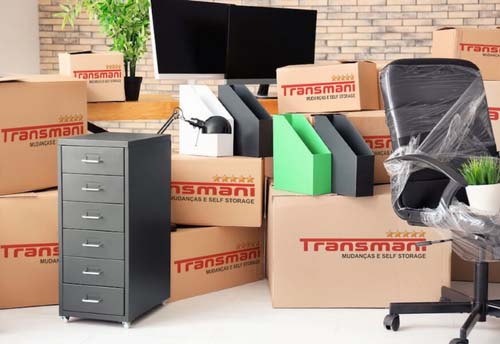 escritório self storage